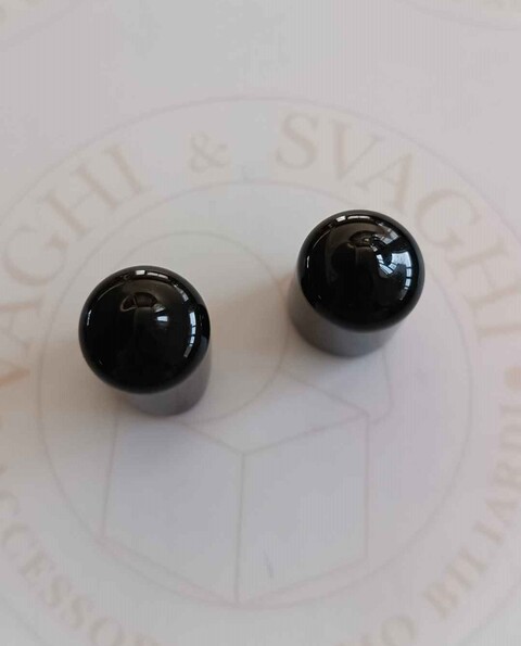 PROTEGGI CUOIO NERO SET 2 PZ. DIAM. 13,5 MM
