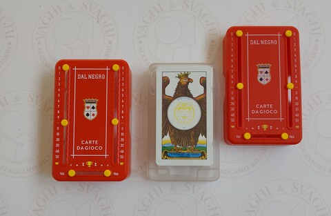 PORTACARTE (ASTUCCIO) DAL NEGRO PER CARTE REGIONALI SET 2 PEZZI