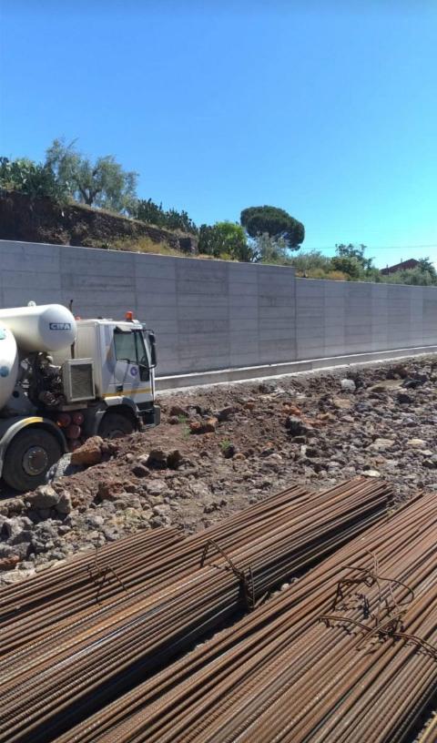 Realizzazioni muri in cemento armato Edileanza a Richiesta