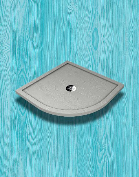 PIATTO DOCCIA Mythos semicircolare Thermodesign WOOD