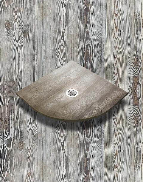 PIATTO DOCCIA MYTHOS SEMICIRCOLARE DAKOTA-TRAVERTINO Thermodesign NORMALE E BORDATO