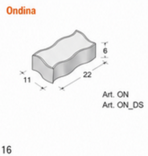 ONDINA Paviblok per pavimentazioni decorative, vialetti, piazze e aree esterne.