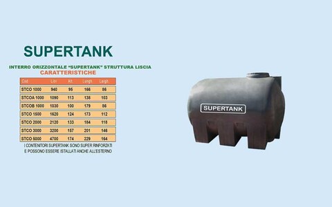 Supertank - Contenitore da Interro Rinforzato ECOPOL Supertank