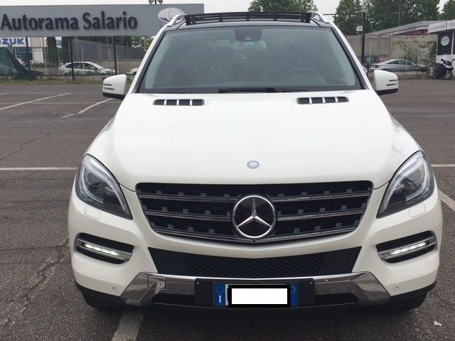 Mercedes-Benz ML 350 Pelle parziale Nero Diesel