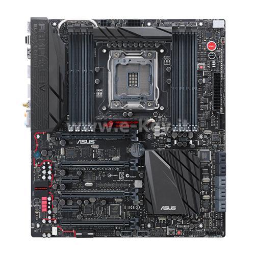Scheda Madre Asus Rampage IV Black Edition Intel X79 DDR3 SATA3 USB3 EATX Asus Rampage 90MB0GX1-M0EA Asus Rampage 90MB0GX1-M0EAY0