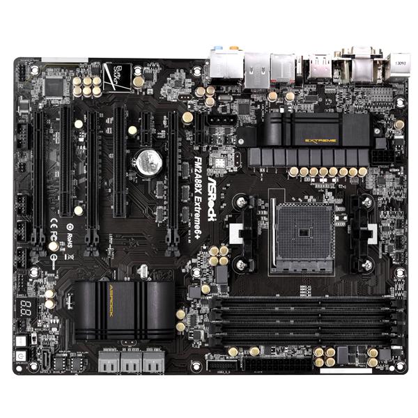Scheda Madre Asrock FM2A88X Extreme6+ Socket FM2+ AMD A88X DDR3 SATA3 USB3 ATX Asrock FM2A88X