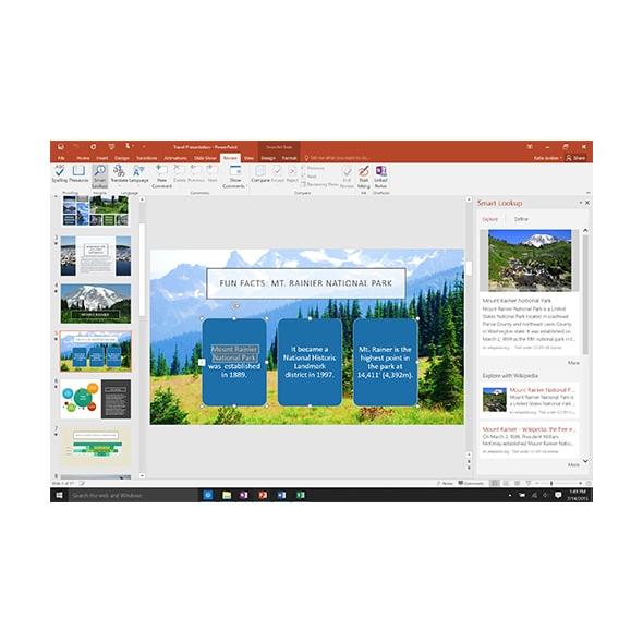 Microsoft Office Home & Student 2016 WIN Italiano Eurozone 1 utente Microsoft Office Home & Student 2016