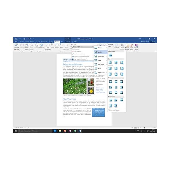 Microsoft Office Home & Student 2016 WIN Italiano Eurozone 1 utente Microsoft Office Home & Student 2016