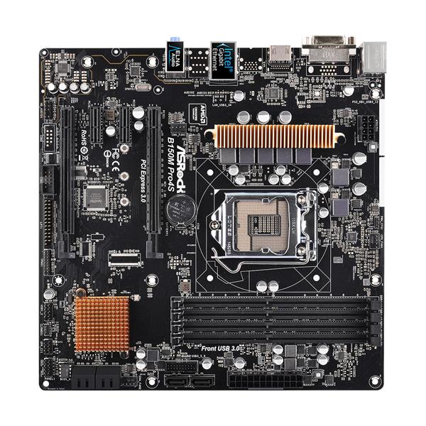 Scheda Madre Asrock B150M Pro4S Socket 1151 DDR4 SATA3 USB3 mATX Asrock B150M Pro4S