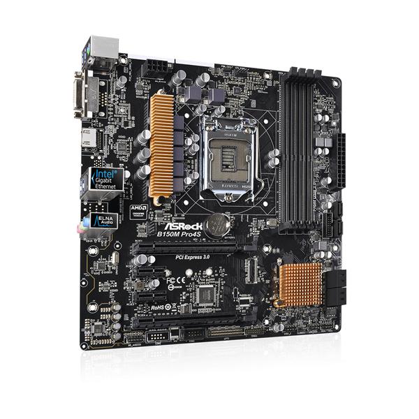 Scheda Madre Asrock B150M PRO4 Socket 1151 Intel B150 DDR4 SATA3 USB3 mATX Asrock B150M PRO4