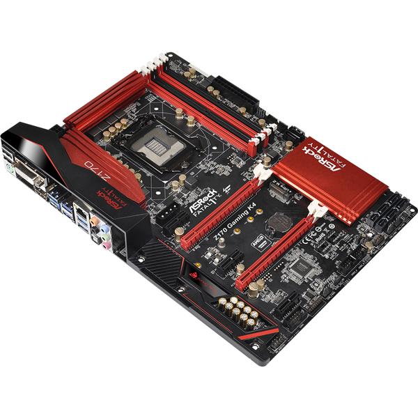 Scheda Madre AsRock Fatal1ty Z170 Gaming K4 Socket 1151 DDR4 SATA3 USB3 ATX AsRock Fatal1ty Z170 Gaming K4