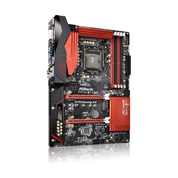 Scheda Madre AsRock Fatal1ty Z170 Gaming K4 Socket 1151 DDR4 SATA3 USB3 ATX AsRock Fatal1ty Z170 Gaming K4