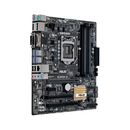 Scheda Madre ASUS B150M-C Socket 1151 DDR4 SATA3 USB3 mATX ASUS B150M-C