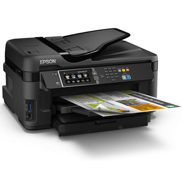 Stampante Multifunzione A inchiostro A colori Epson WF-7610DWF LAN WiFi A3 Nero Epson WF-7610DWF