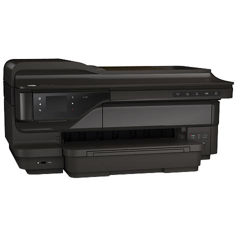 Stampante Multifunzione A inchiostro A colori HP 7612 Flatbed & ADF USB LAN WiFi A3 Nero Ner/o HP 7612