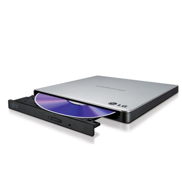 Masterizzatore Esterno DVD CD LG GP57ES40 6x 24x USB 2.0 Nero, Argento LG GP57ES40
