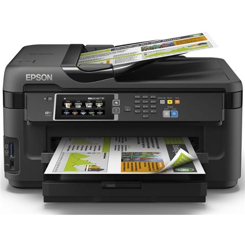 Stampante Multifunzione A inchiostro A colori Epson WF-7610DWF LAN WiFi A3 Nero Epson WF-7610DWF