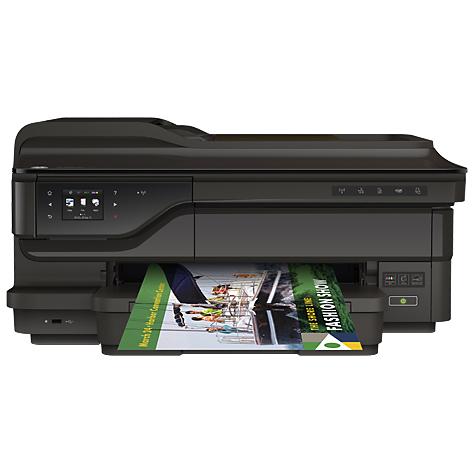 Stampante Multifunzione A inchiostro A colori HP 7612 Flatbed & ADF USB LAN WiFi A3 Nero Ner/o HP 7612