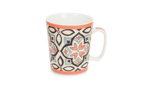 Tazza mug in porcellana decorata Egan MAJORICA