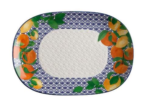 Piatto ovale in ceramica decorata Maxwell&Williams POSITANO