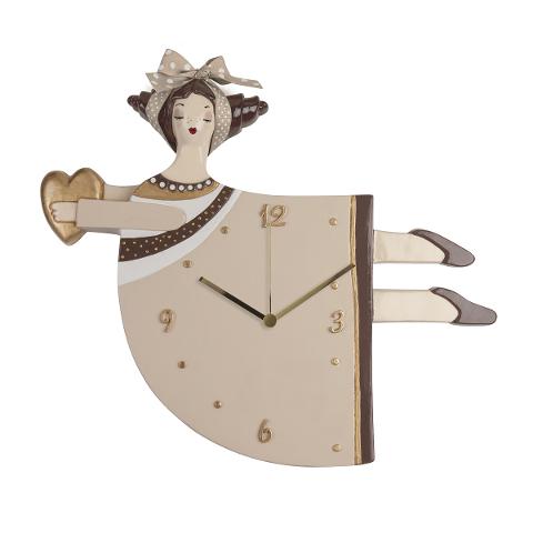 Orologio in ceramica decorata Egan LE PUPAZZE