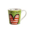 Tazza mug in porcellana ml 350 Egan That's amore