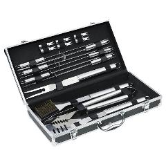 Set utensili 16 pezzi per griglia in acciaio con valigetta Kuchenprofi ARIZONA