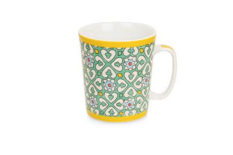 Tazza mug in porcellana decorata  Egan MAJORICA
