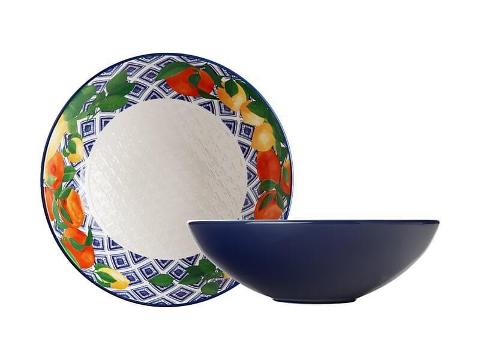 Coppa rotonda in ceramica decorata  Maxwell&Williams POSITANO