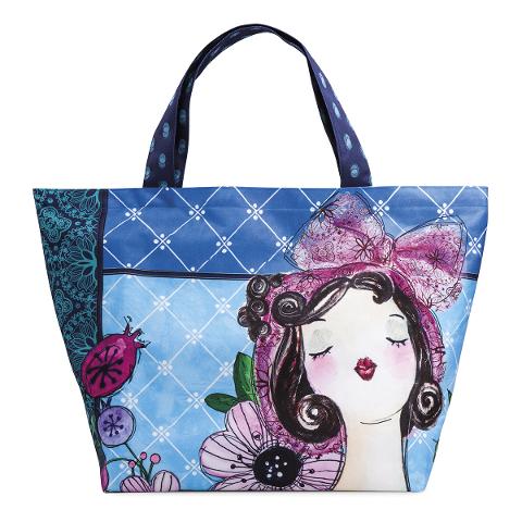 Borsa in poliestere decorato Egan LE PUPAZZE