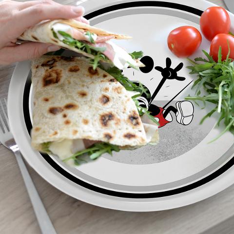 Piatto Pizza Mickey I am D. 30 cm Egan MICKEY I'M