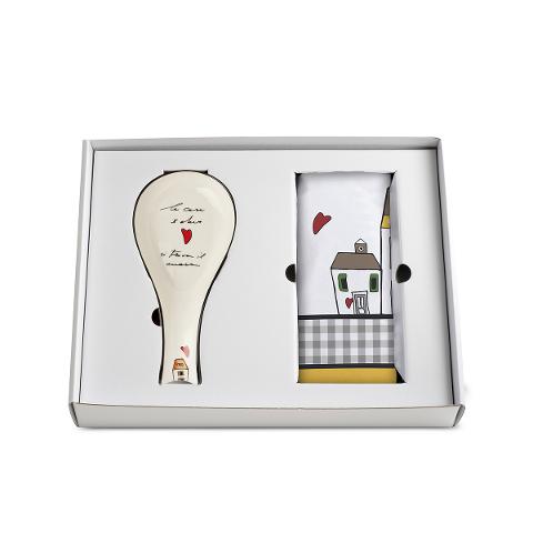 Set Canovaccio + Poggiamestolo Egan LE CASETTE