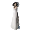 Scultura in porcellana spagnola Nao by Lladro SOLE DI PRIMAVERA