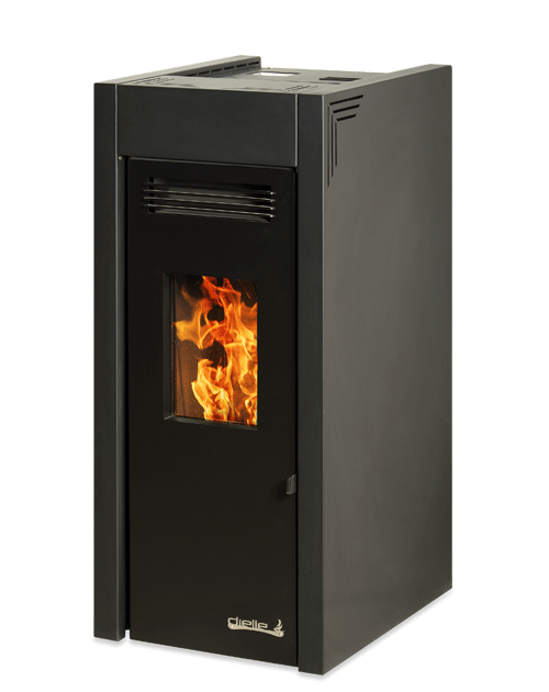 STUFA A PELLET/BIOMASSA DIELLE GRECALE 100 GLASS