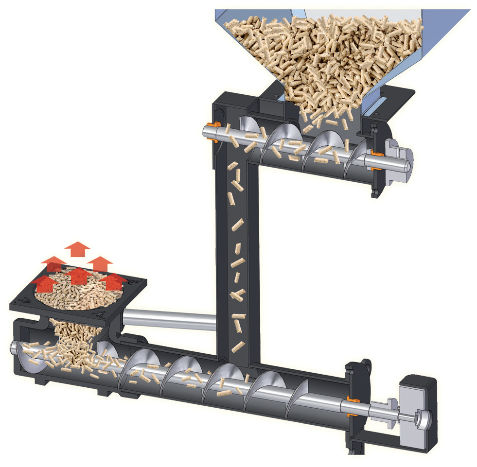 STUFA A PELLET/BIOMASSA DIELLE GRECALE 100 GLASS