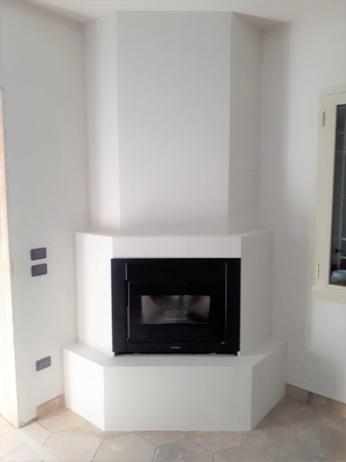 TERMOCAMINO A PELLET EXTRAFLAME COMFORT IDRO L80