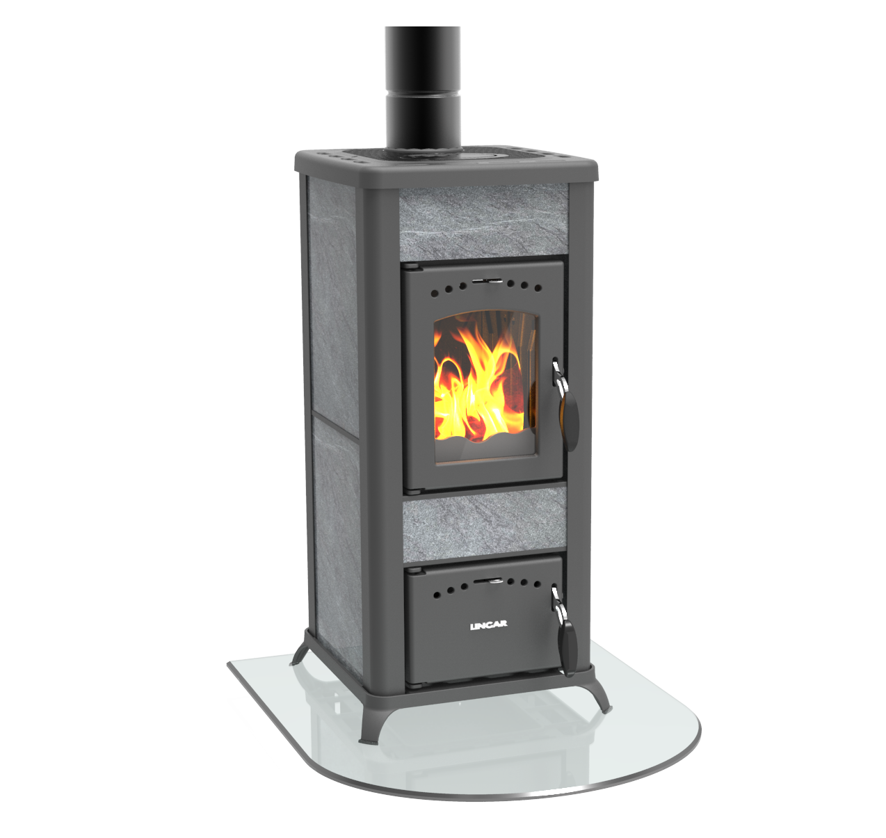 STUFA A LEGNA LINCAR ALICE 480A Z