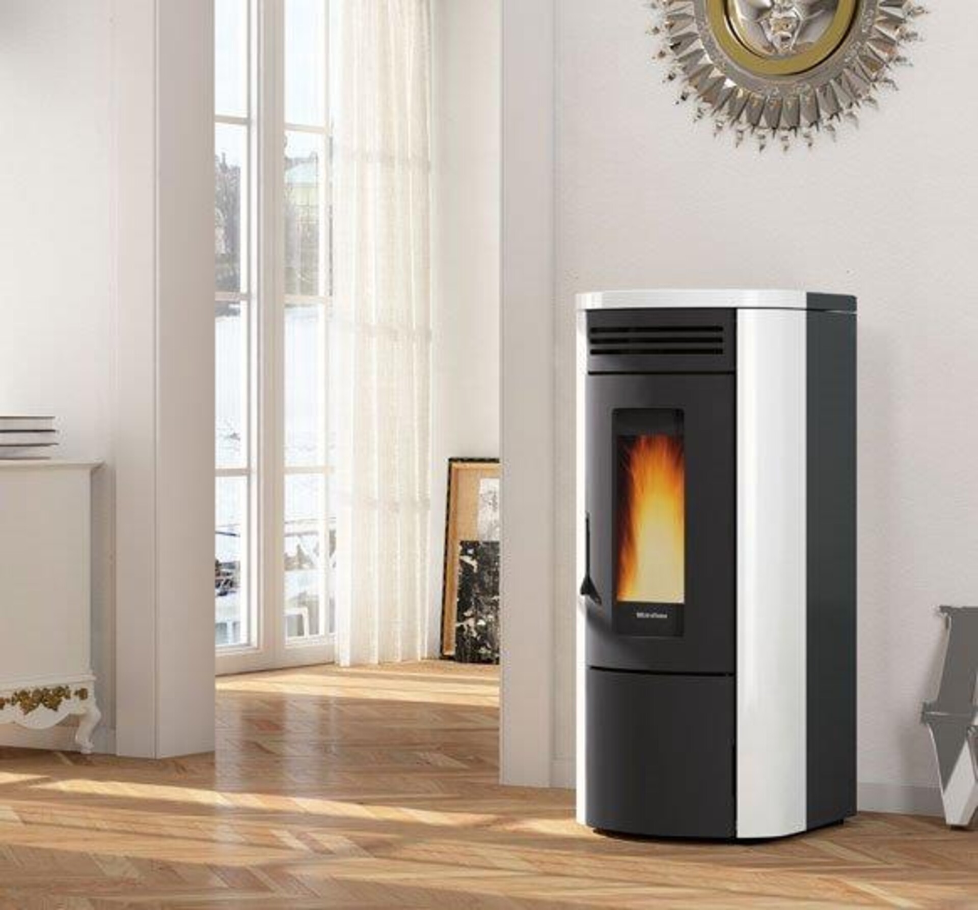 TERMOSTUFA  PELLET EXTRAFLAME COSTANZA IDRO 5.0
