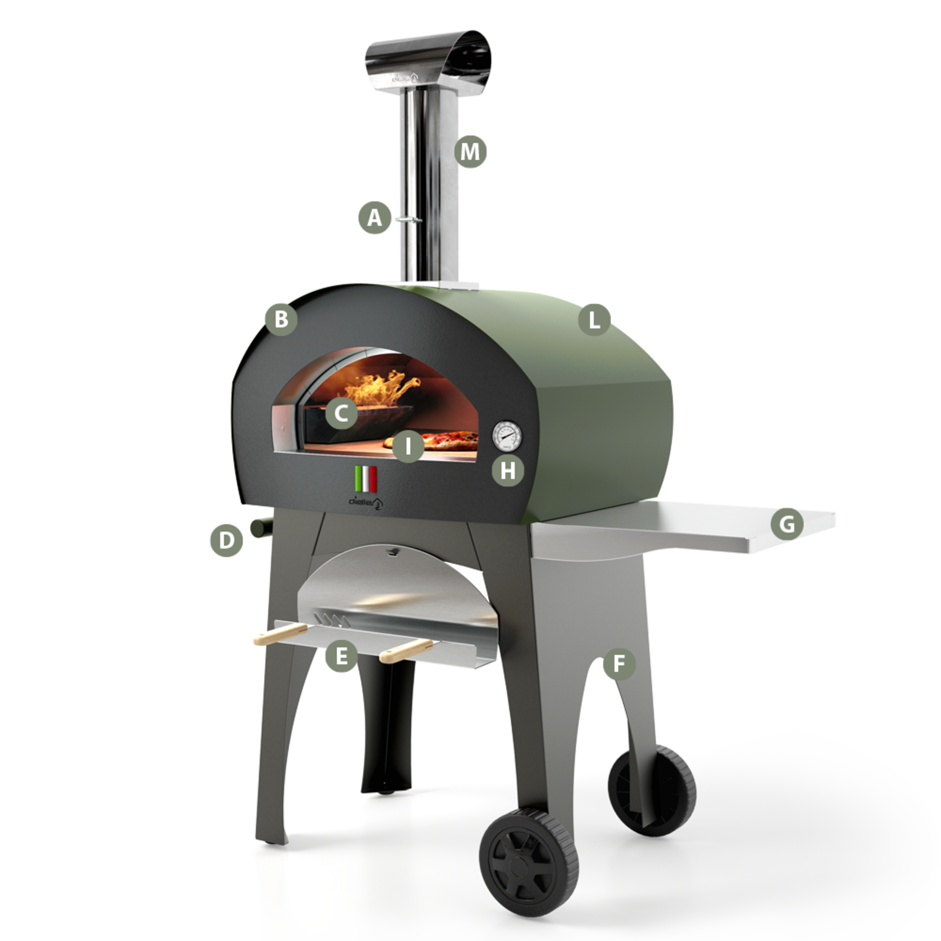 FORNI DIELLE DIELLE PATIO FORNO DIELLE
