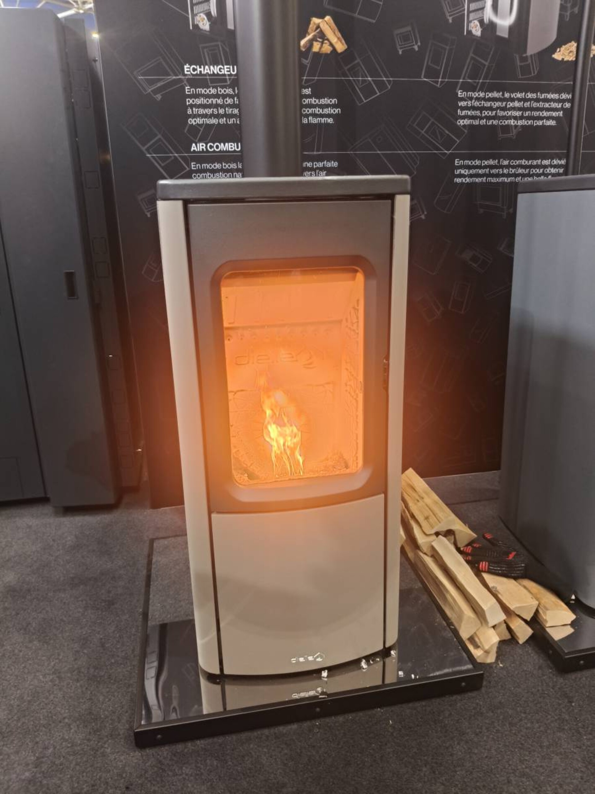 STUFA  PELLET DIELLE BOREA  80