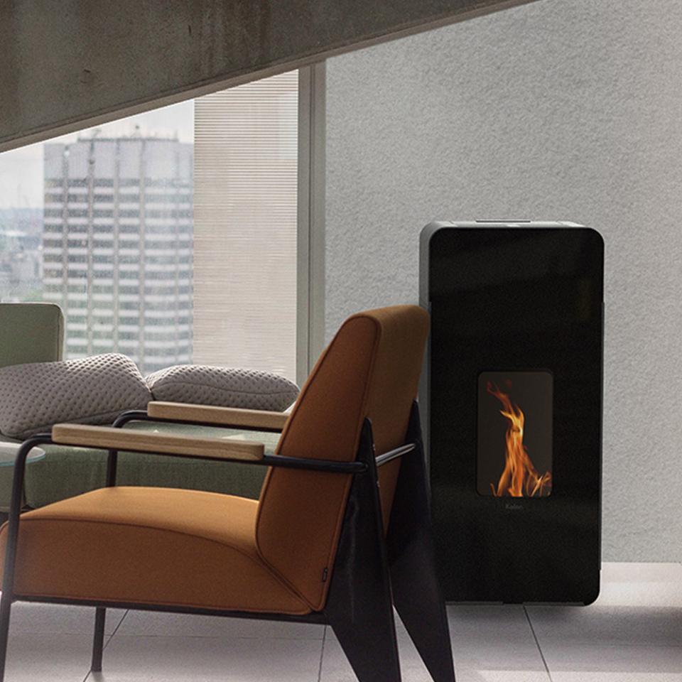 TERMOSTUFA A PELLET KALON IDRO COVER 24KW