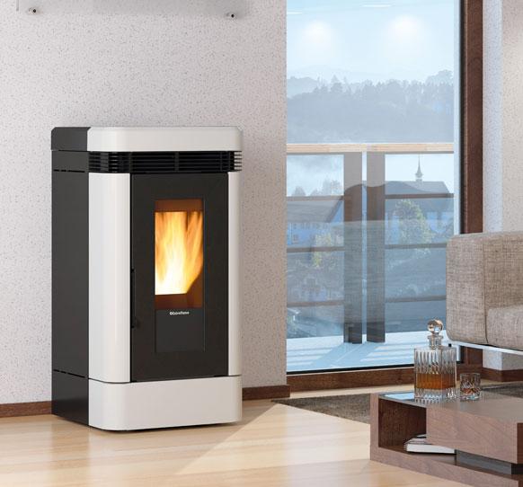 STUFA A PELLET EXTRAFLAME LUCIA 13,1 Kw