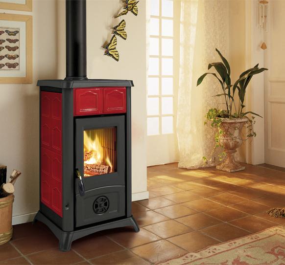 STUFA A LEGNA LA NORDICA GEMMA CERAMICA