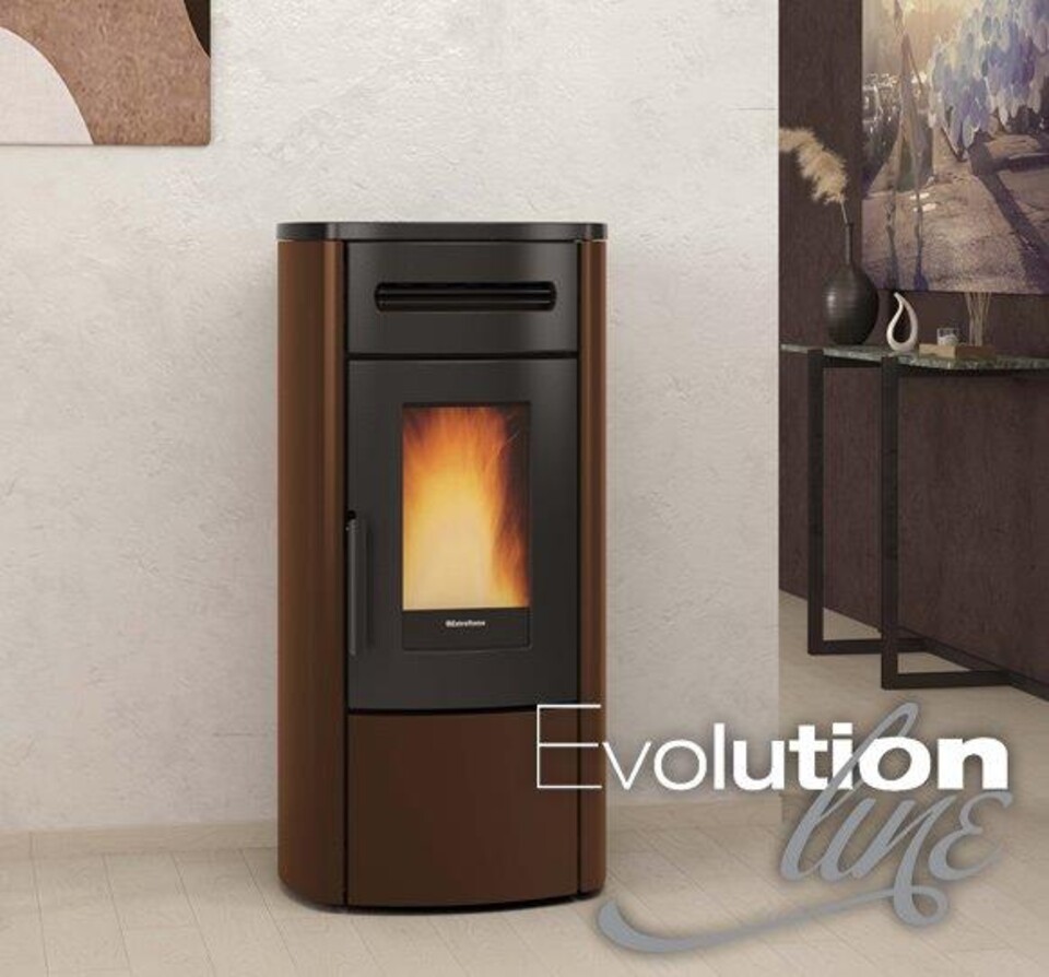 TERMOSTUFA  PELLET LA NORDICA EXTRAFLAME GUENDA IDRO