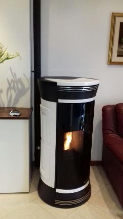 STUFA A PELLET  MORETTI DESIGN CLESSIDRA ALL STYLE 13Kw