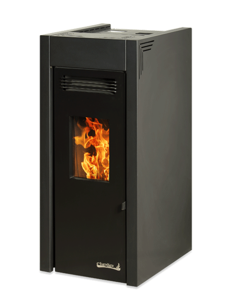 STUFA A PELLET/BIOMASSA DIELLE GRECALE 100 GLASS