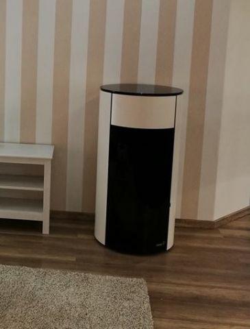 STUFA A PELLET/BIOMASSA DIELLE ROUND GLASS 100