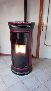 TERMOSTUFA A PELLET MORETTI DESIGN CLESSIDRA GLASS AQUA 16Kw