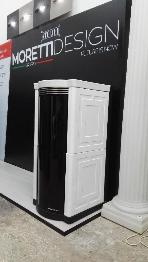 STUFA A PELLET  MORETTI DESIGN ELEGANCE ALL STYLE A11