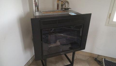 TERMOCAMINO A PELLET EXTRAFLAME COMFORT IDRO L80